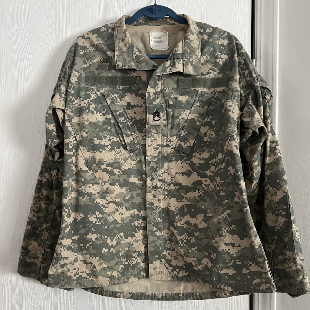 Fatigues Jacket  Pants Need A New Home Use As A Costume Or Use As Hunting Gear